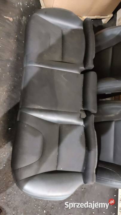 Fotele półskóra kanapa komplet Volvo v60 I lift Książ Wielkopolski sprzedam