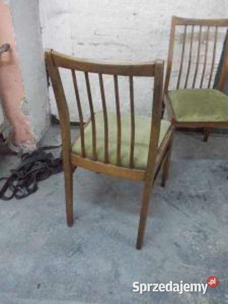 Stare krzesła drewniane Hałasa 200157 sprzedam