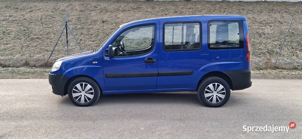 Fiat Doblo 5 osobowy 19 MultiJet 2007 partner 105KM Brzesko