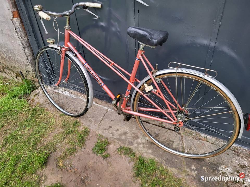 Rower louis ocan miejski retro podkarpackie Łukawiec