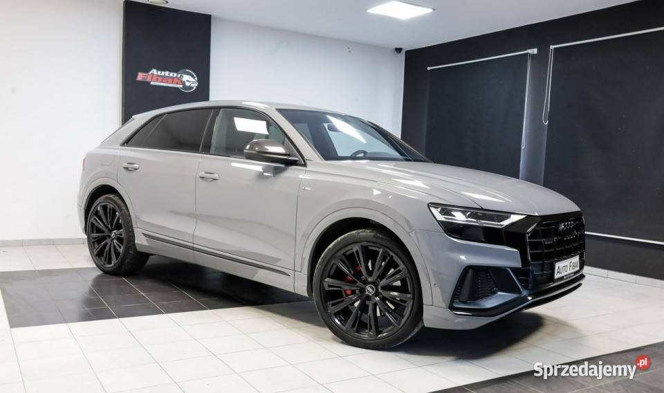 Audi Q8 50TDIQuattroPneumatykaSlinePakiet karbon SUV Samochody osobowe Konstantynów Łódzki