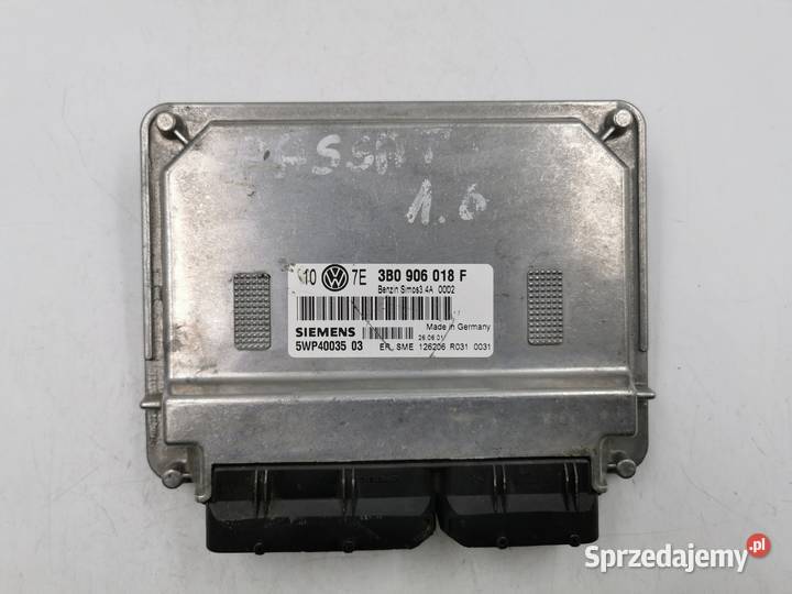 Sterownik Silnika VW Passat B5 16 ALZ 3B0906018F Wyszków