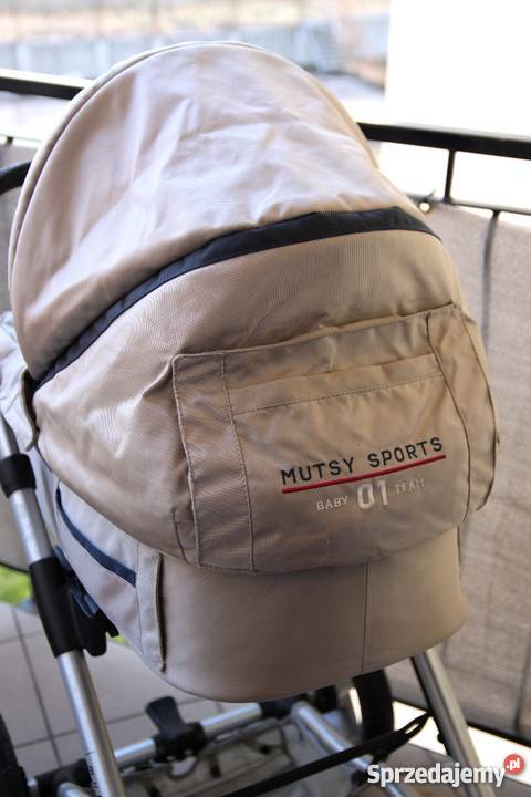 Wózek głęboko spacerowy Mutsy Sports Możliwość zamontowania fotelika  Wózki Świdnica Polska