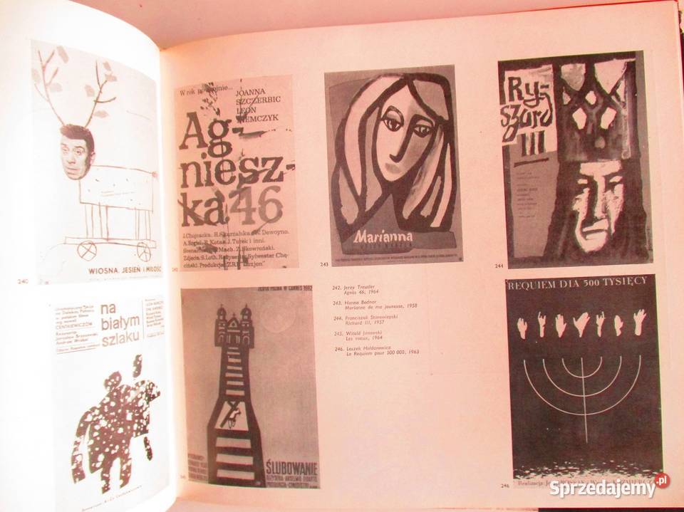 PLAKAT POLSKI1968Józef Mroszczak plakat grafika Łódź