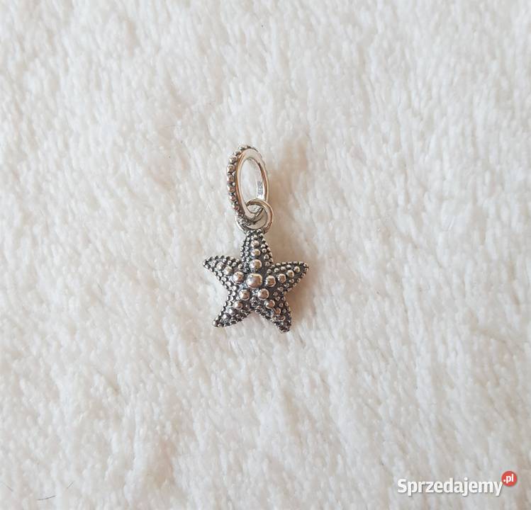 Zawieszka bead charms charm srebrna rozgwiazda