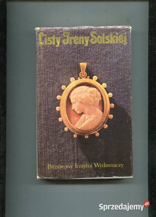 Listy Ireny Solskiej twarda z obwolutą Szczecin