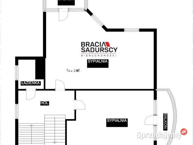 wynajmu domu wolnostojącego 284m2 Kraków 850m2