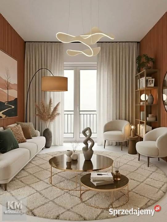 Wizualizacje koncepcyjne wnętrz w formie mazowieckie Pionki