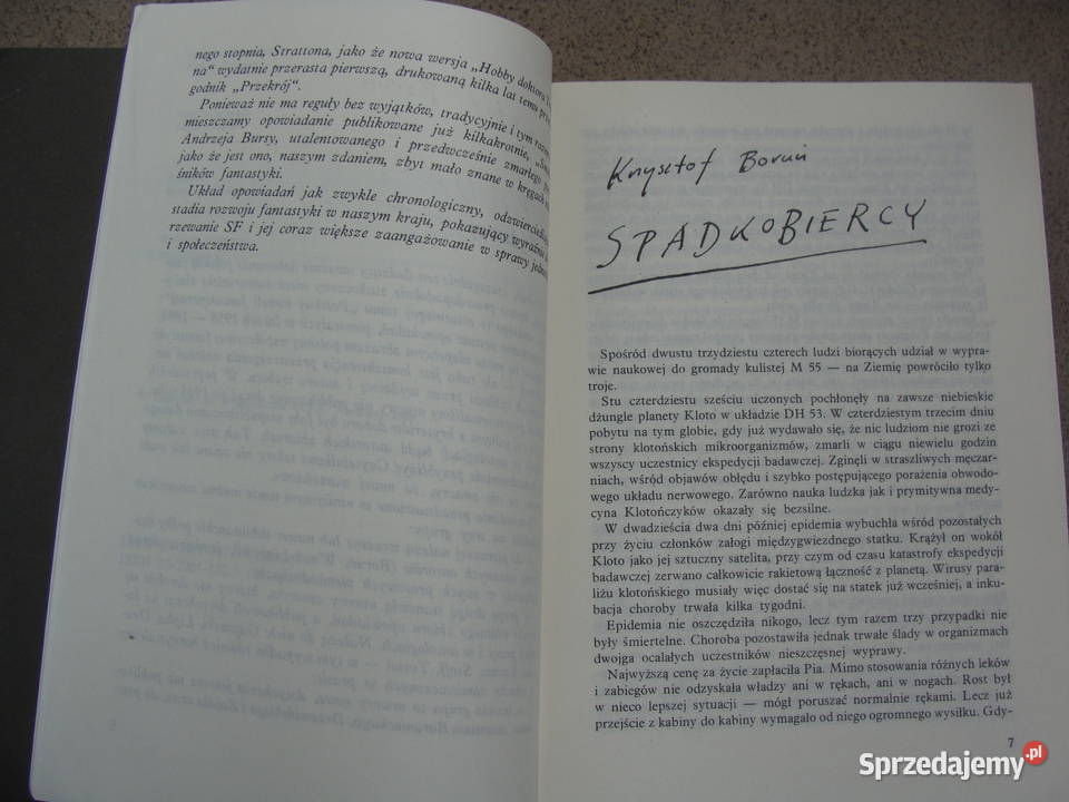Polska nowela fantastyczna Przepowidnia Rok wydania 1986 Poznań