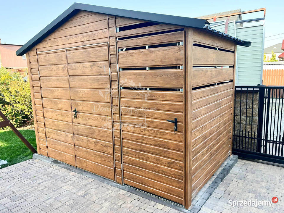 Schowek domek ogrodowy 2x2m wiata 1m Jasny Tczew