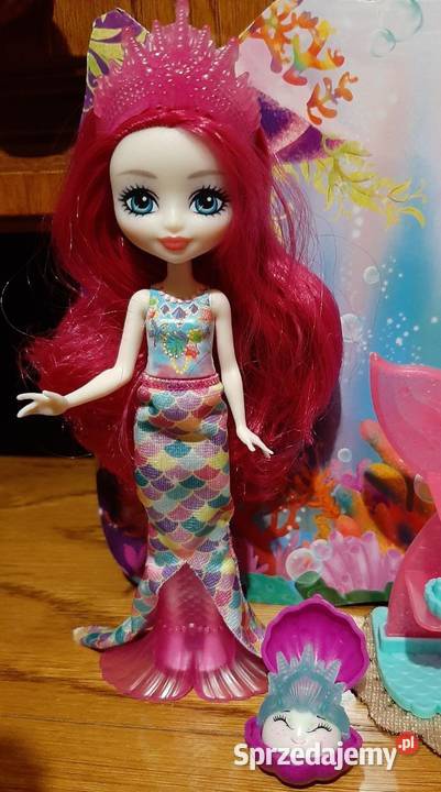 Lalka Enchantimals Milagra Mermaid ze sklepikiem Zabrzeg sprzedam