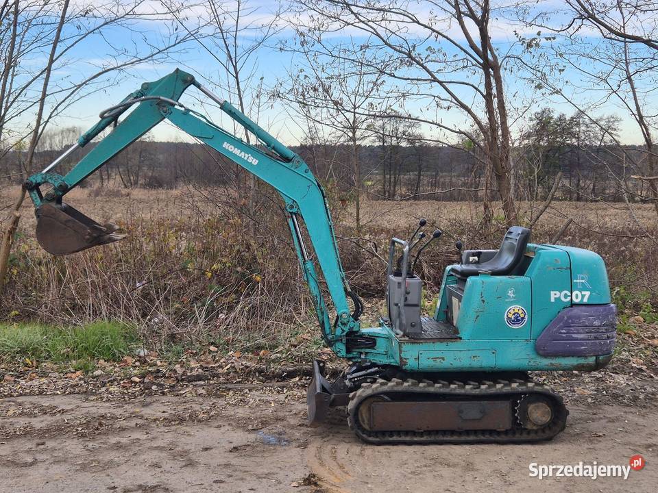 Koparka KOMATSU PC07 Koparki Małuszyn