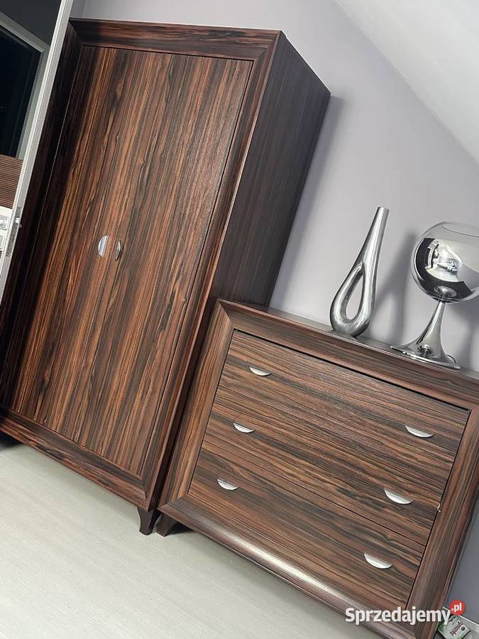 SYPIALNIA VOX szafa komoda łóżko 160 materac Gorzów Wielkopolski