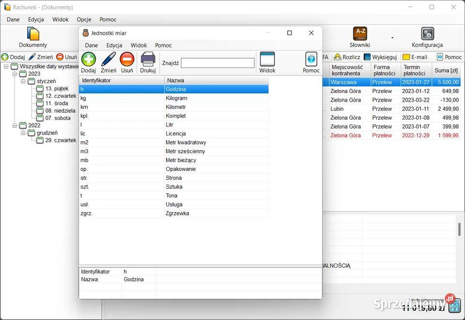 Program do wystawiania rachunków bez VAT