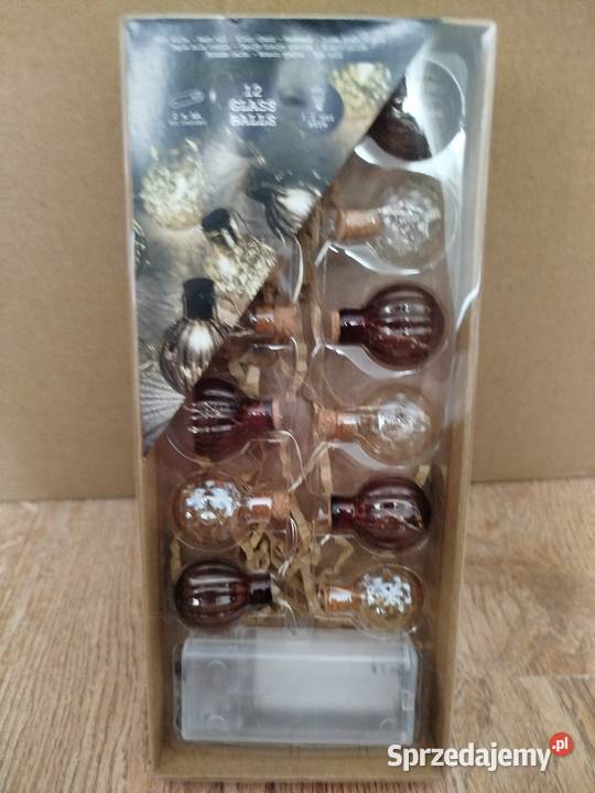 Girlanda świetlna szklana łańcuch Coen Bakker Wałbrzych