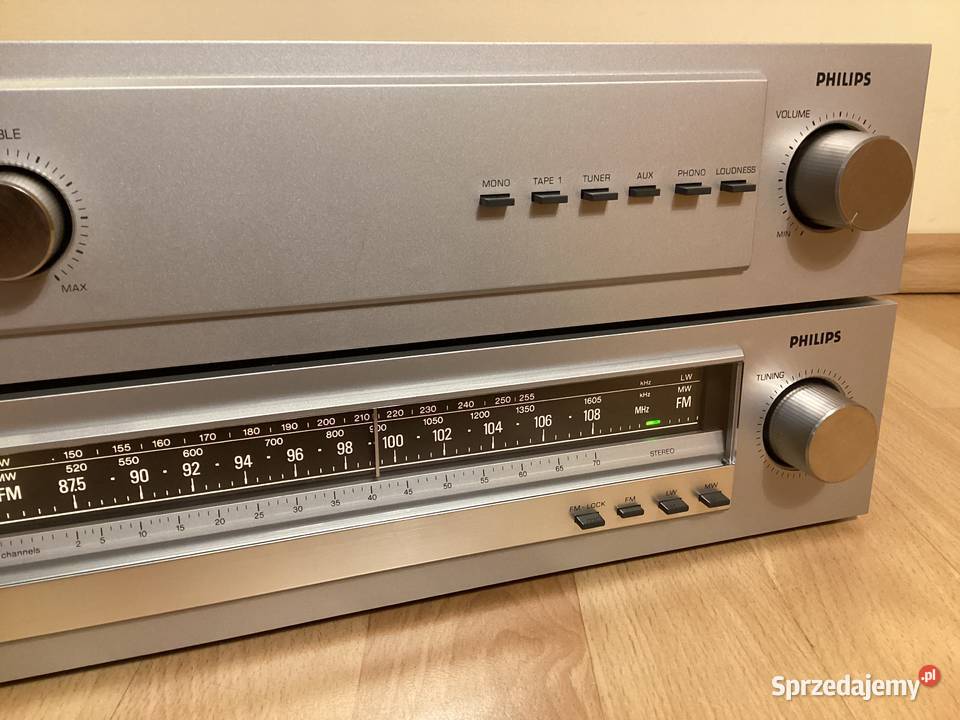PHILIPS Wzmacniacz F4110 Tuner F2110 SPRAWNY Gdynia