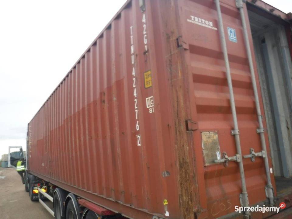 Kontener morski magazynowy 40DV używany 12 m lubelskie Lublin