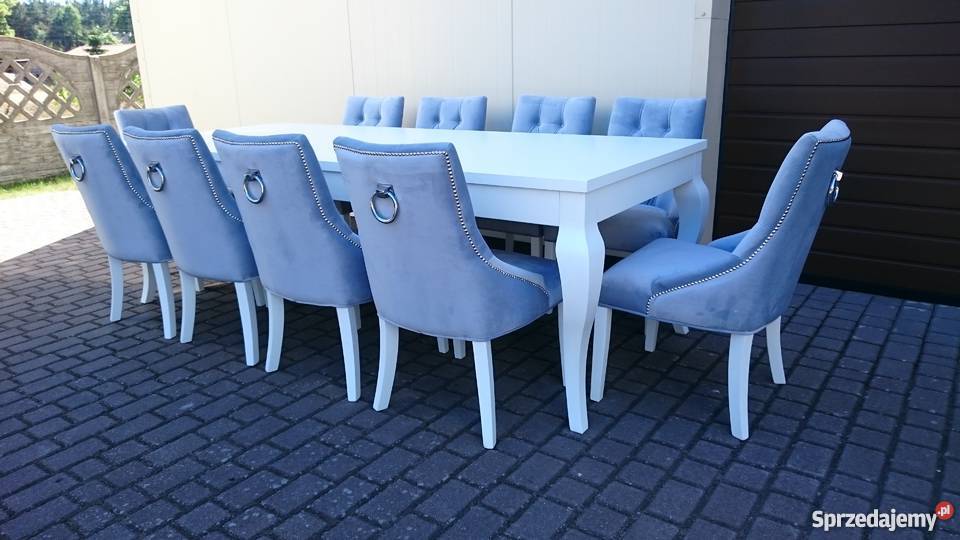 Eleganckie krzesło chesterfield tapicerowane z Gorzów Wielkopolski