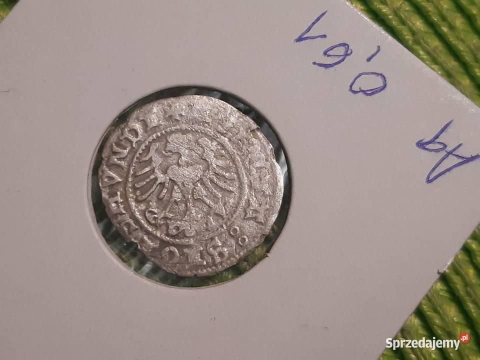 moneta srebrna Zygmunta I Starego z 1509r