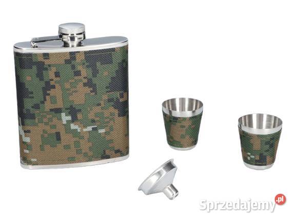 Zestaw Upominkowy Piersiówka z Dwoma Kieliszkami Ostrowy nad Okszą sprzedam