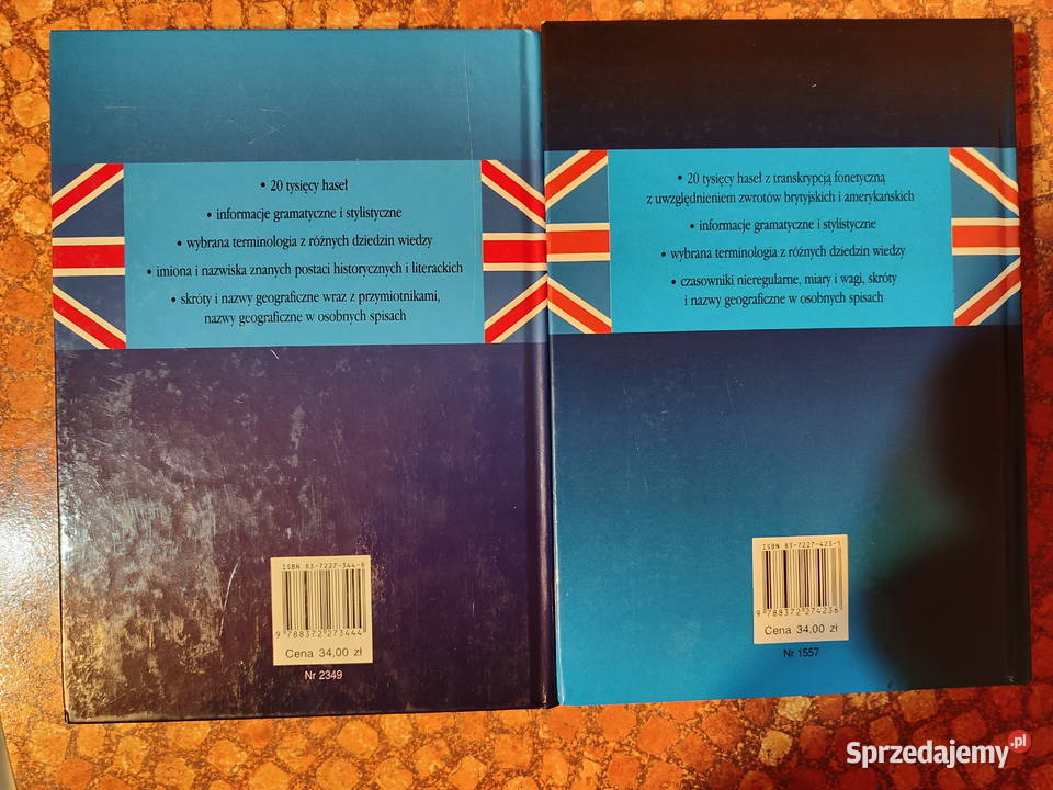 Słownik AngielskoPolski i PolskoAngielski 2 tomy lubelskie Lublin