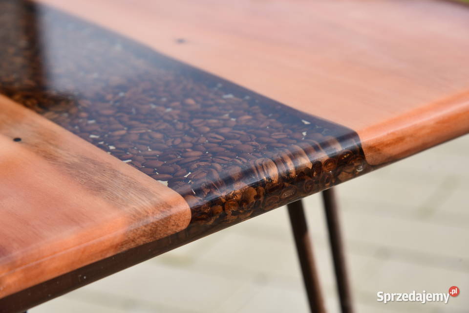 Stolik kawowy coffee table epoxy resinepoxy Stoliki kawowe i ławy Swarzędz