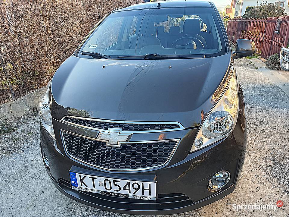 CHEVROLET SPARK 2010 10 BENZYNA kupiony w Polsce Łęg Tarnowski