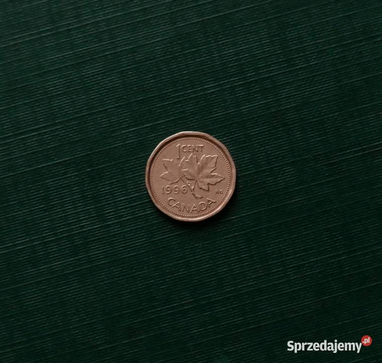 KANADA 1 cent 1996r Gliwice sprzedam