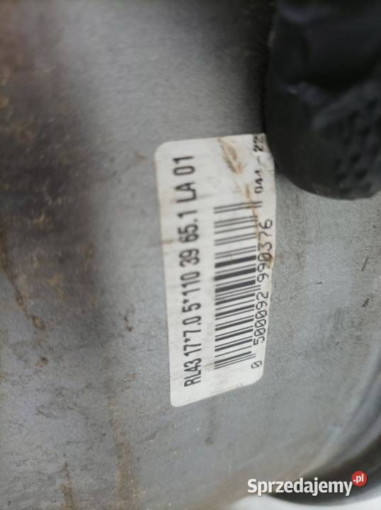 FELGA ALUMINIOWA R17 5X110 ET39 OC 65 17X70 OPEL