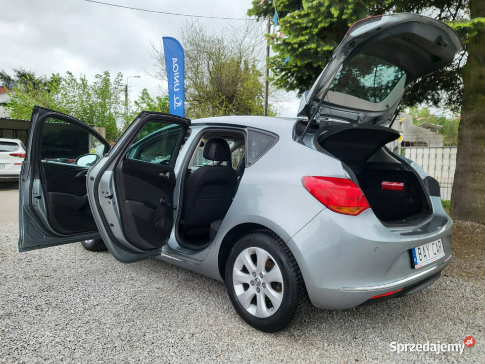 Opel Astra 14 Turbo 120 I Właściciel 100 nawigacja Samochody osobowe łódzkie Pabianice
