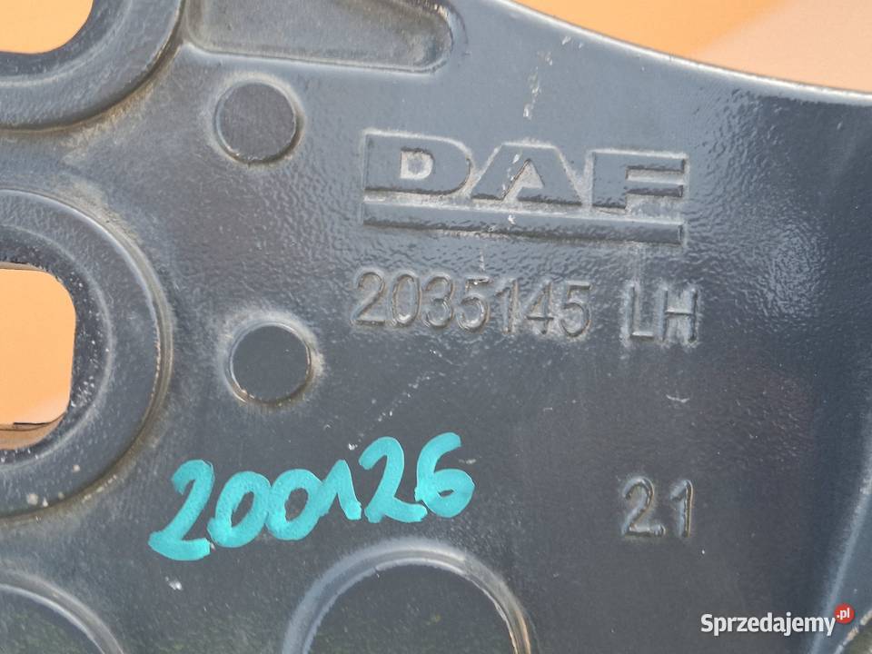 DAF XF 106 CF WSPORNIK STOPNIA DOLNEGO LEWY Bieleń sprzedam