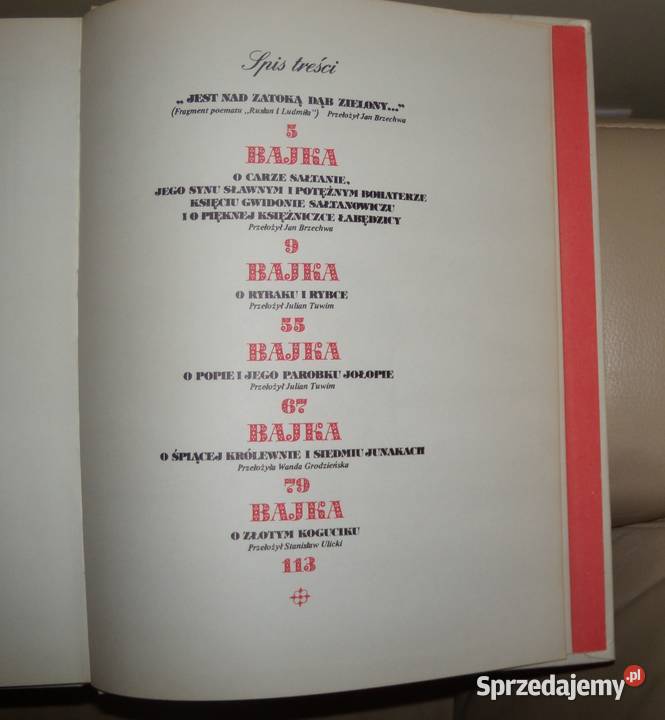 Bajki Aleksander Puszkin