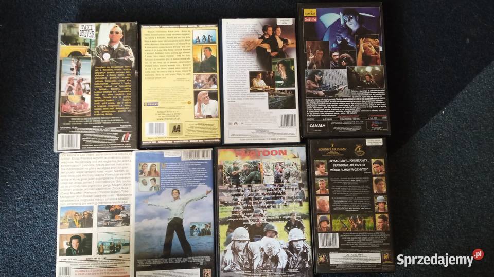 Filmy vhs sztukę łódzkie Łódź sprzedam