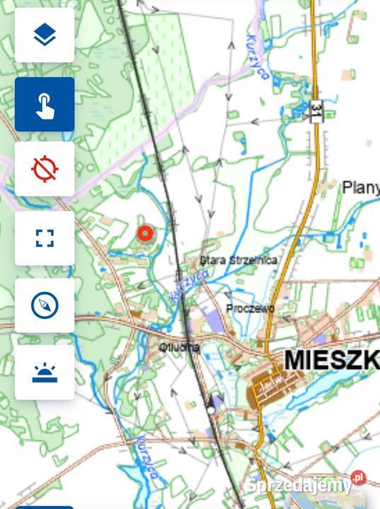 Sprzedam działkę budowlaną w Mieszkowicach z zachodniopomorskie Mieszkowice