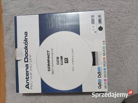 Sprzedam ANTENE TELEWIZYJNA KABEL ZASILACZ 110zl