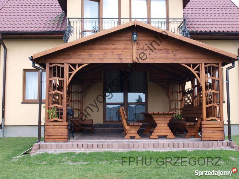 Altana Altany Ogrodowe Altanka Altany Drewniane świętokrzyskie Wąchock
