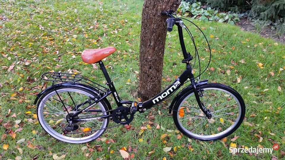 Rower składany Moma Top Class czarny Miejskie Poznań