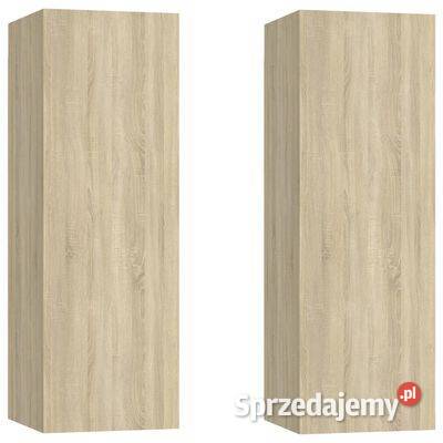 Szafki telewizyjne 2 dąb sonoma 305x30x90 803351 mazowieckie Warszawa