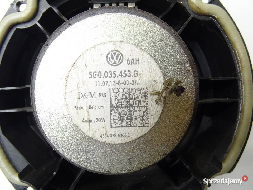 GŁOŚNIK DRZWI PRZÓD TYŁ 5G0035453G VW GOLF VII sprzedam