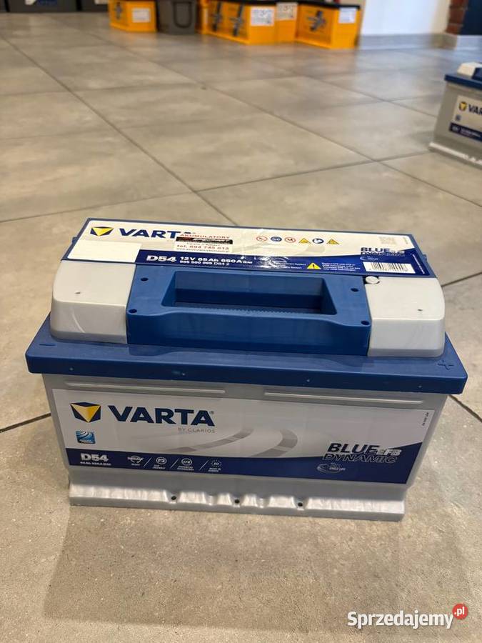 Akumulator VARTA Blue Dynamic EFB STARTSTOP D54 osobowe Augustów