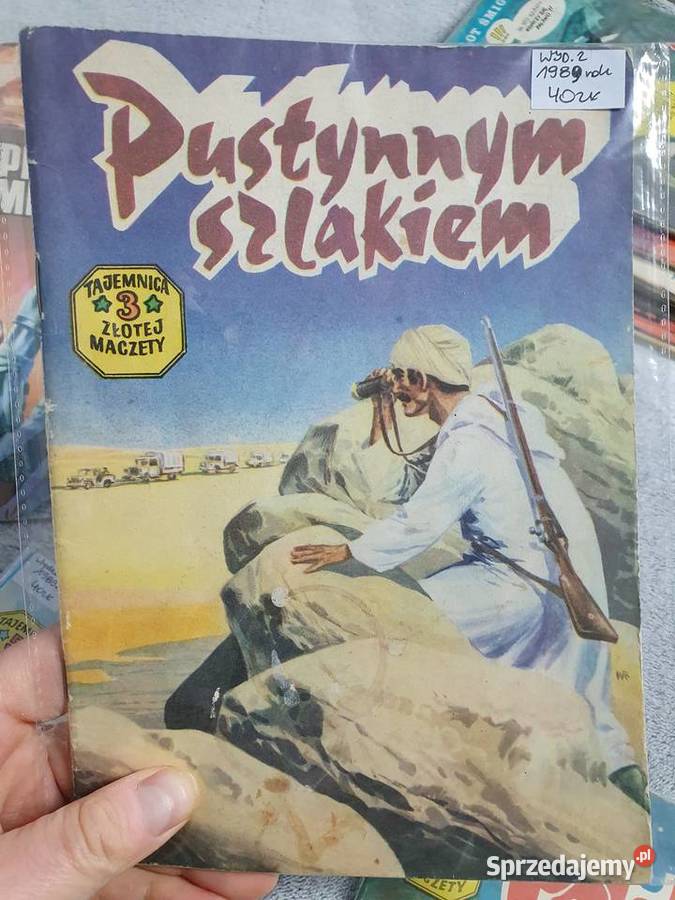 Tajemnica Złotej Maczety zestaw 4 komiksów wyd2 Gdynia