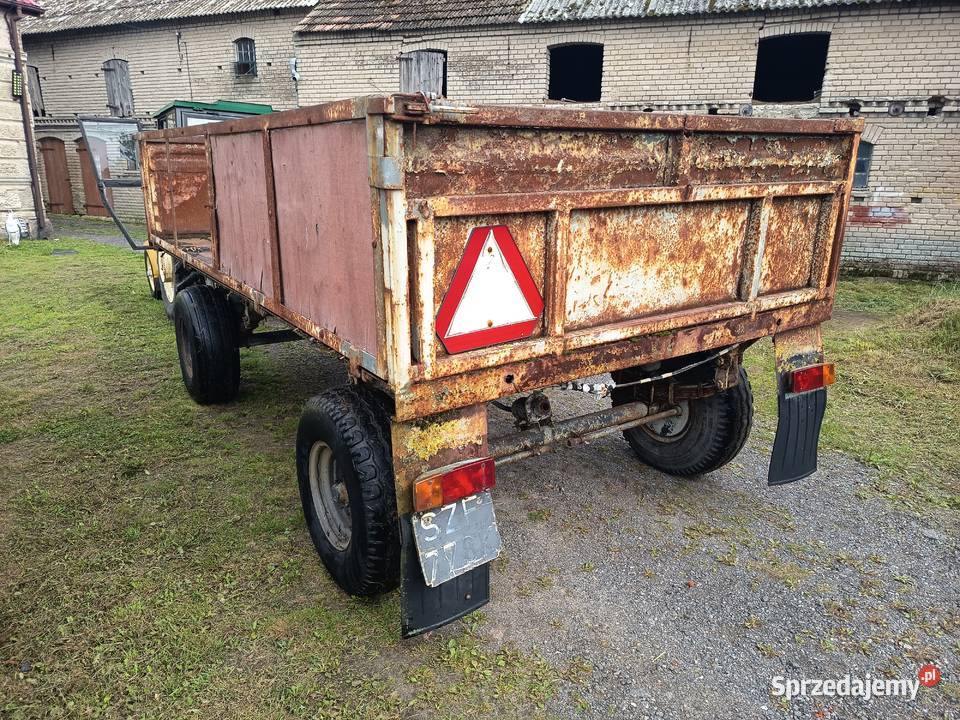 Przyczepa Autosan D46 Sanok nieuszkodzony Truskolas sprzedam