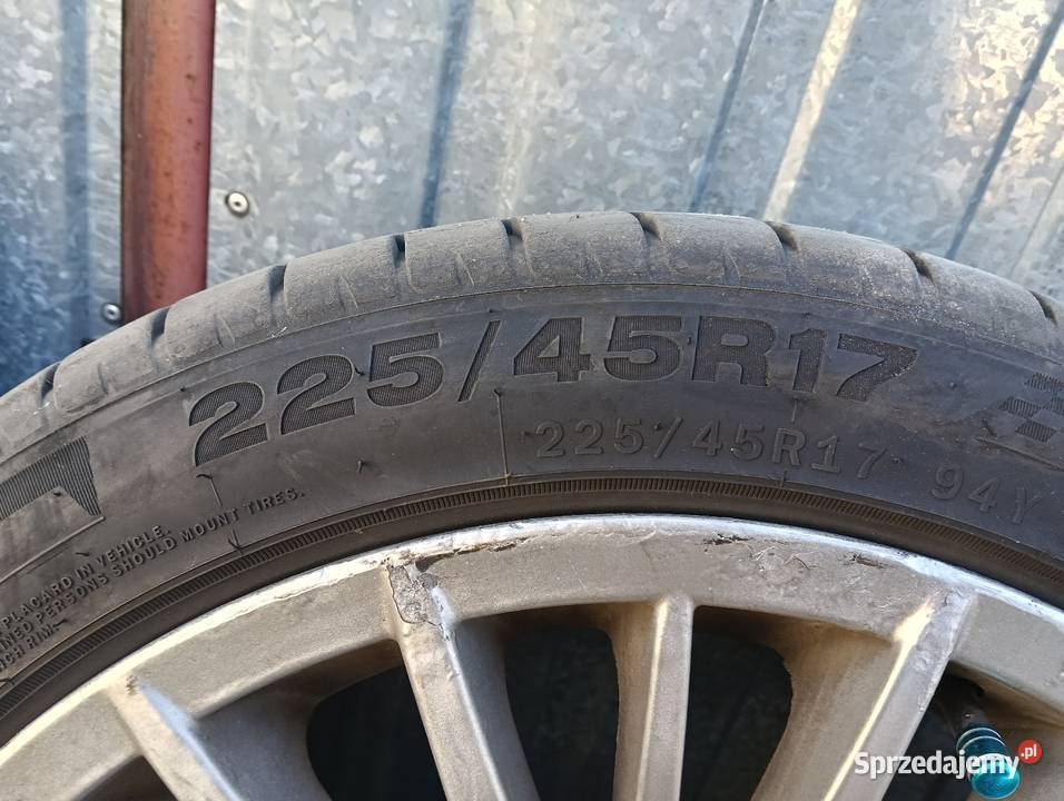 Koła alusy z oponami 17 do BMW Drążdżewo Nowe