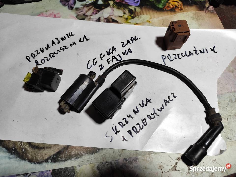 Suzuki Burgman cewka z fajka bezpieczniki Części i akcesoria motocyklowe opolskie