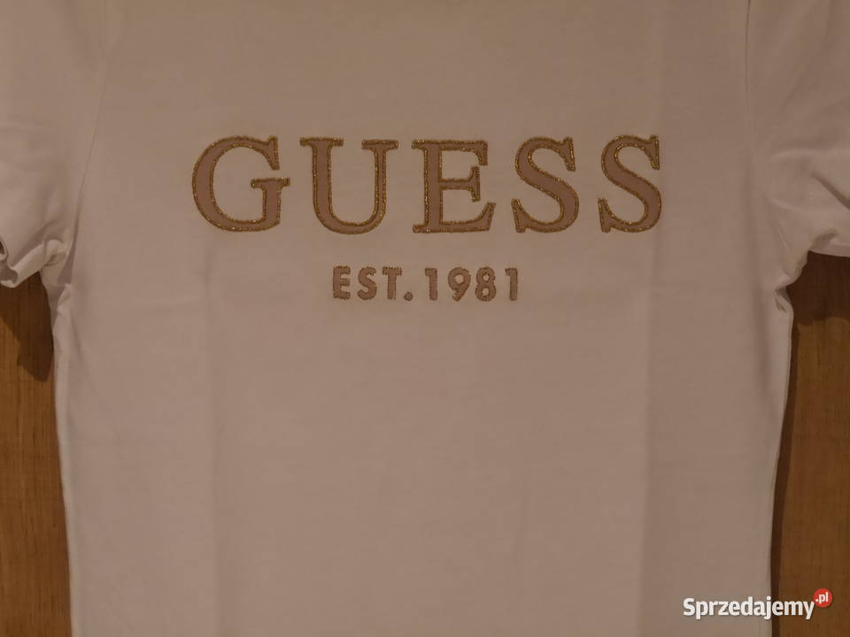 Guess śliczna bluzeczka metaliczna nitka 34 XS dolnośląskie Wrocław