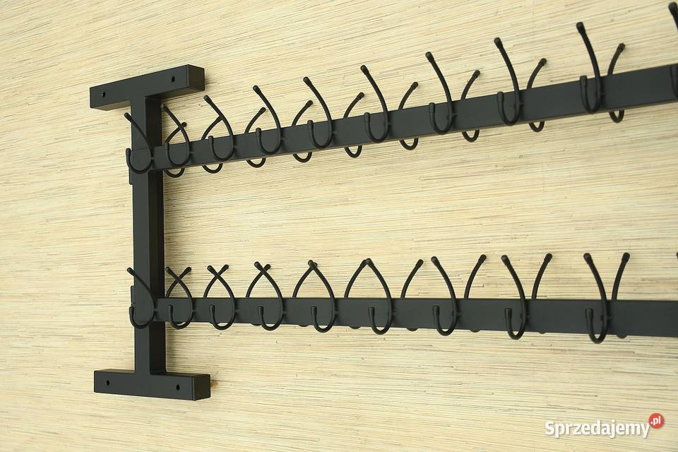 WIESZAK SKŁADANY NA ZAWIASACH DO SZATNI METALOWY Siepraw