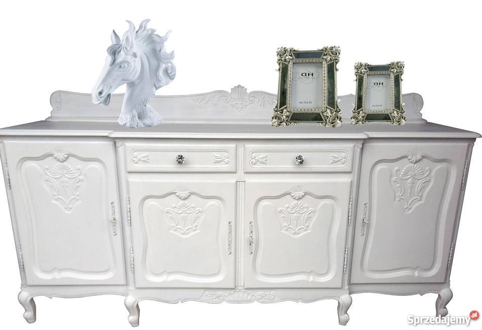 Komoda Ludwikowska biała Meble Biłgoraj