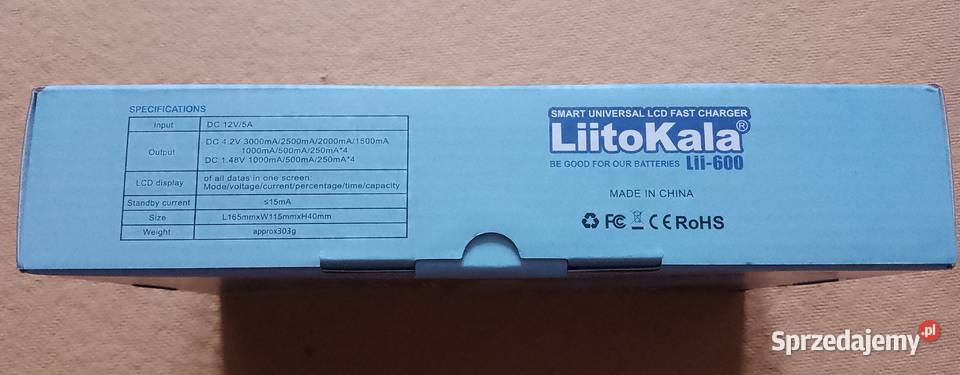 LiitoKala Lii600 ładowarka ogniw akumulatorków Olsztyn