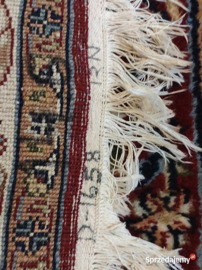 Wełniany ręcznie tkany perski dywan dywanik 87 X małopolskie Kraków