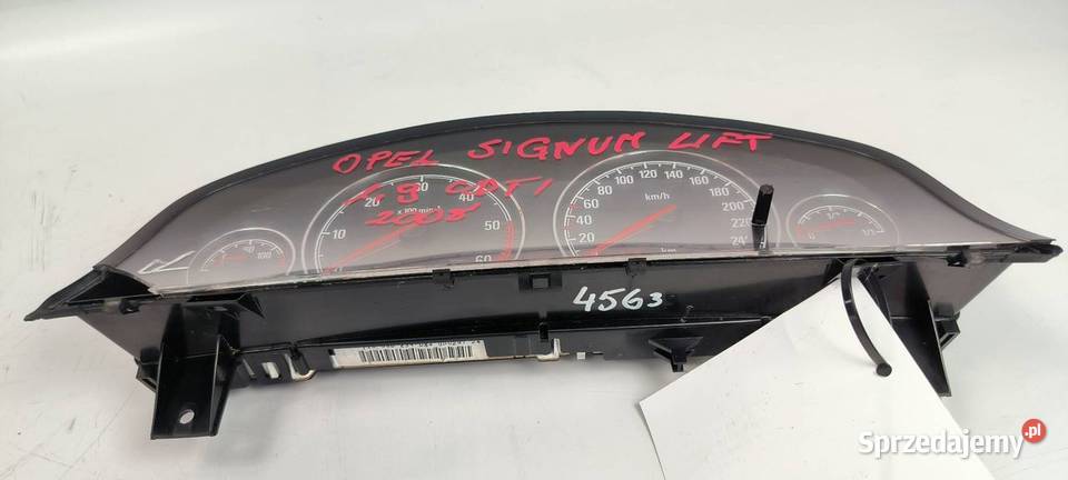 LICZNIK ZEGAR OPEL SIGNUM LIFT 13278746YA Pozostałe Lipno sprzedam